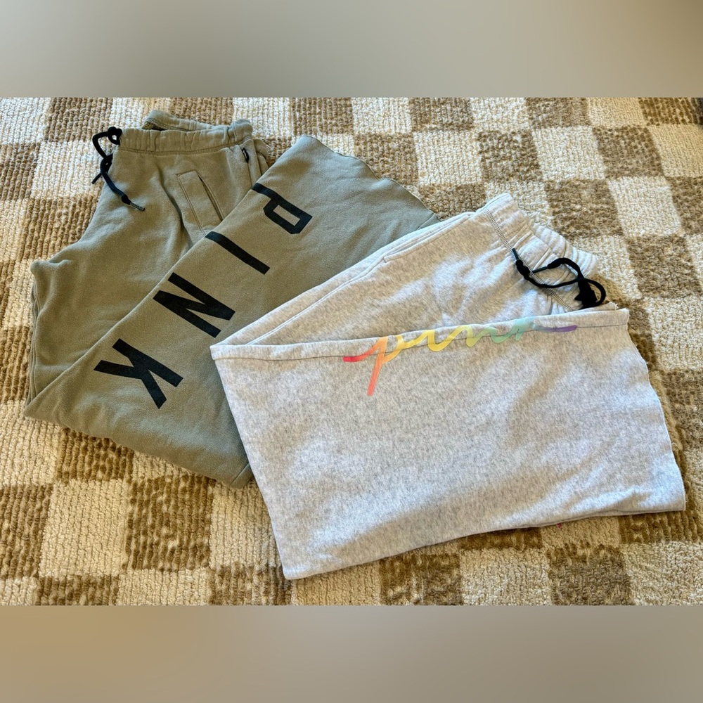 Victoria secret lounge pants bundle size small